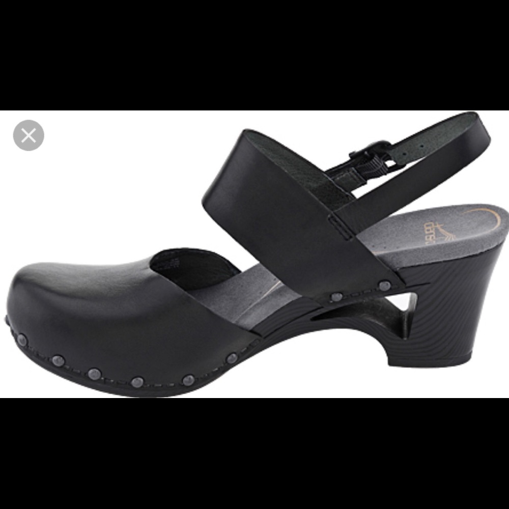 ISO DANSKO THEA BLACK ON BLACK size 38